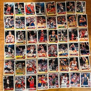Vintage Basketball Trading Cards Collection Large Lot